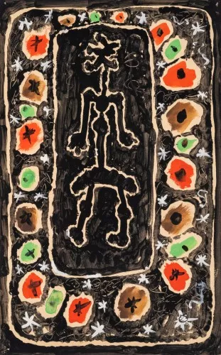 Femme aux étoiles